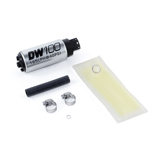 DeatschWerks DW100 165lph In-Tank Fuel Pump w/Install Kit  (for Integra 94-01/Civic 92-00) [9-101-0846]