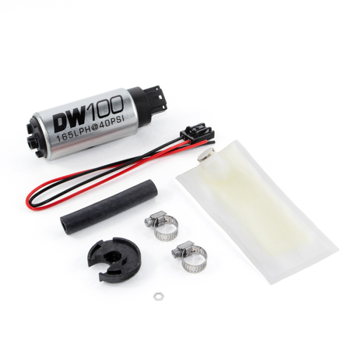 DeatschWerks DW100 165lph In-Tank Fuel Pump w/Install Kit  (for MX-5 94-05) [9-101-0848]