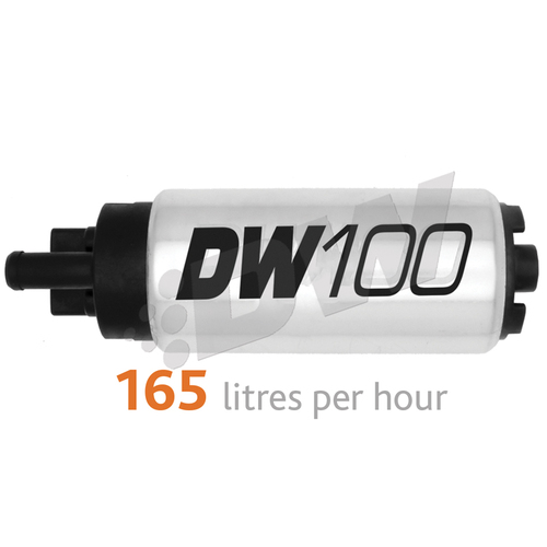 DeatschWerks DW100 165lph In-Tank Fuel Pump w/Install Kit  (for 200SX 94-02) [9-101-1024]
