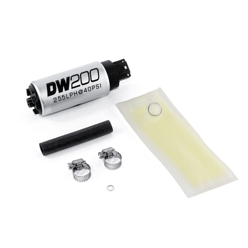 DeatschWerks DW200 255lph In-Tank Fuel Pump w/Install Kit  (for Integra 94-01/Civic 92-00) [9-201-0846]
