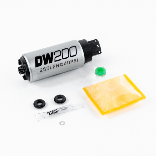 DeatschWerks DW200 255lph In-Tank Fuel Pump w/Install Kit  (for Evo 8-9) [9-201-0847]