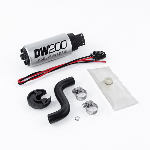 DeatschWerks DW200 255lph In-Tank Fuel Pump w/Install Kit  (for Mustang 85-97) [9-201-1014]