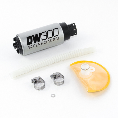 DeatschWerks DW300 340lph In-Tank Fuel Pump w/Install Kit  (for RX-8 04-08) [9-301-1019]