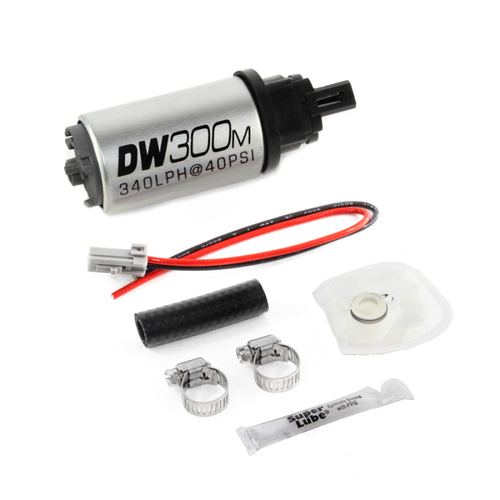 DeatschWerks DW300M 340lph In-Tank Fuel Pump w/Install Kit  (for Mustang V6/V8 05-10) [9-305-1034]