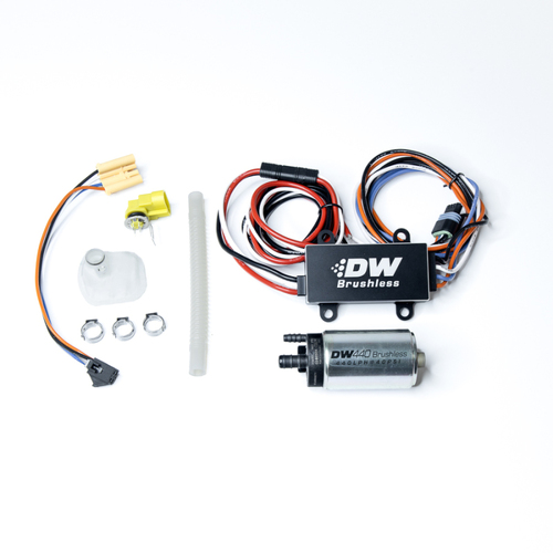 DeatschWerks DW440 Brushless Kit - Single Speed Controller  (for RX-8 04-08/370Z Z34 2009+) [9-441-C102-0904]
