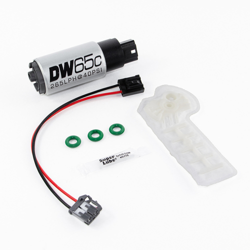 DeatschWerks DW65C 265lph Compact Fuel Pump w/Install Kit  (for BRZ/86 12-15) [9-651-1010]