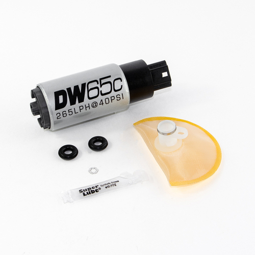 DeatschWerks DW65C 265lph Compact Fuel Pump w/Install Kit  (for Commodore Gen IV 07-13) [9-651-1018]