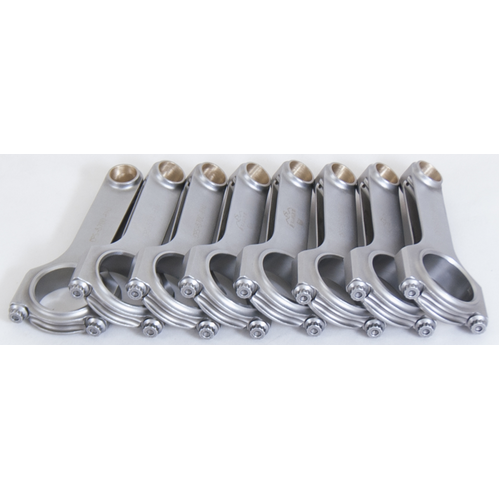 Eagle H-Beam Connecting Rods (Set of 8) for Small Block Chevy w/ L19 Bolts