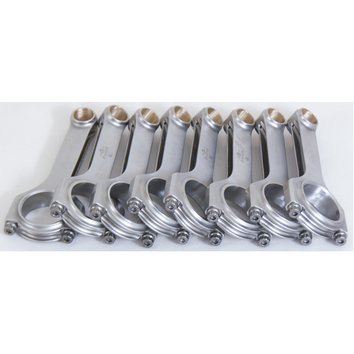Eagle Chevrolet 350 Small Block H-Beam Connecting Rod w/ ARP 2000 Hardware (Set of 8)