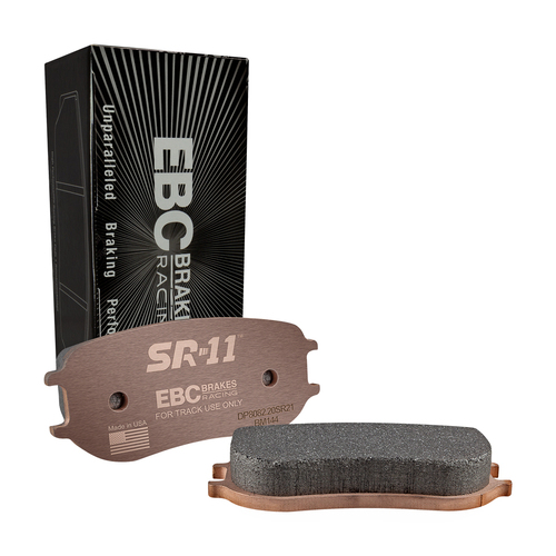 EBC Racing 05-09 Chevrolet Corvette (C6) Z51 6.0L SR-11 Sintered Race Rear Brake Pads