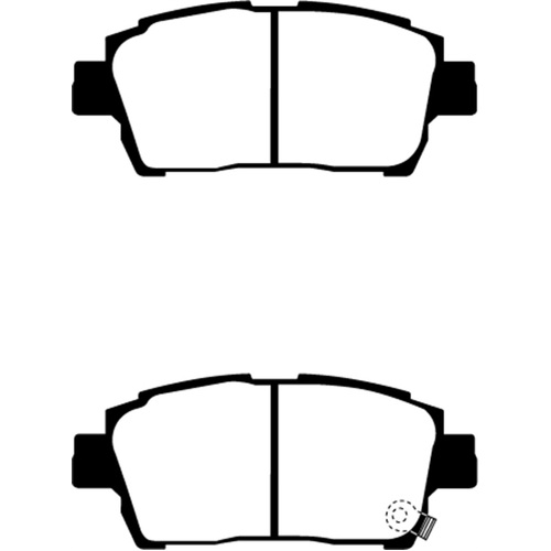 EBC Brake Pads [DP21459] for 03-07 Scion XA 1.5 Greenstuff Front 