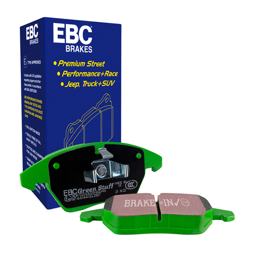 EBC 13+ Honda Accord Coupe 2.4 EX Greenstuff Front Brake Pads