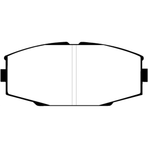 EBC Brake Pads [DP2610] for 86-92 Toyota Supra 2.8 Greenstuff Front 
