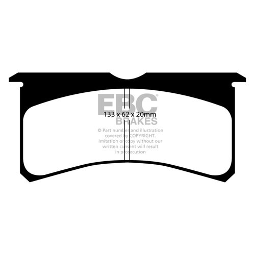 EBC Brake Pads [DP3037/2C] for Brakes Redstuff Ceramic 