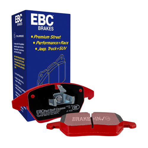 EBC Redstuff Rear Brake Pads - Volvo 740 2.3 (ABS) (Girling) 91-93