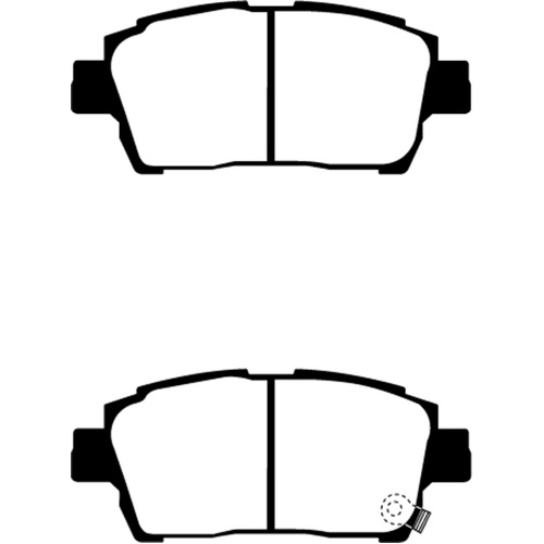 EBC Brake Pads [DP31459C] for 03-07 Scion XA 1.5 Redstuff Front 