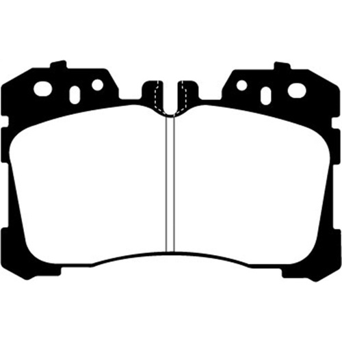 EBC Brake Pads [DP31811C] for 07+ Lexus LS460 4.6 Redstuff Front 