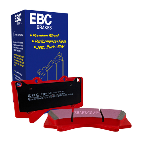 EBC 00-02 Ford Explorer Sport 4.0 2WD (Phenolic PisTons) Extra Duty Rear Brake Pads