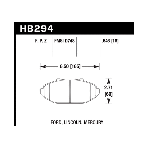 Hawk HPS Street Brake Pads