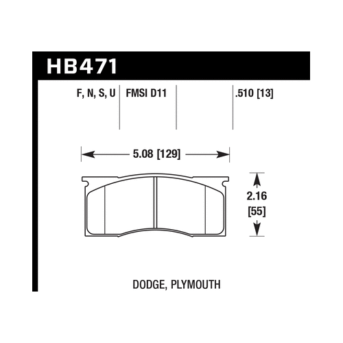 Hawk HPS Street Brake Pads