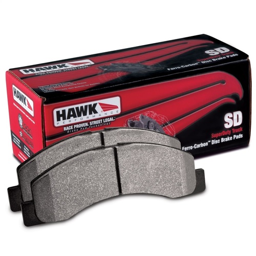 Hawk 11-13 Infiniti QX56 / 14-17 Infiniti QX80 Super Duty Street Rear Brake Pads (HB902P.587)