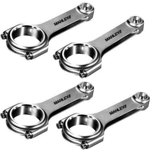 Manley Connecting Rods for Acura D16 (all) & ZC / Honda D16 (all) & ZC H-Beam (Set of 4)