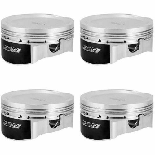 Manley Pistons for 04+ WRX STi (EJ257) 75mm DE-STROKED 100.5mm +1.0mm Over Bore 8.5:1 Dish w/ Rings