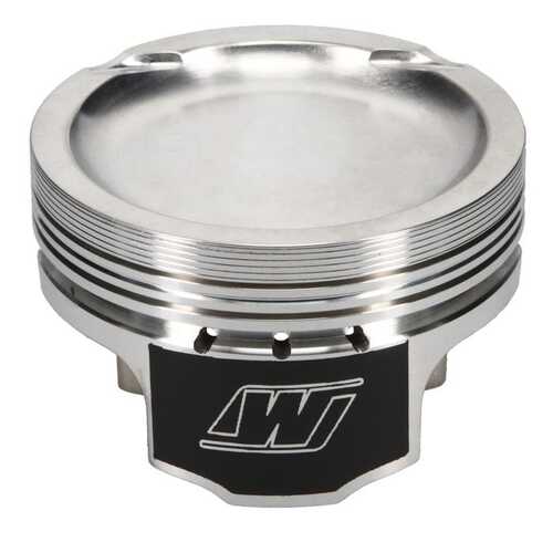 Wiseco Forged Pistons - Set of 4 fits Ford Mazda Duratech 2.3L 7cc dish 11:1 CR +.020in (OE naturally aspirated)