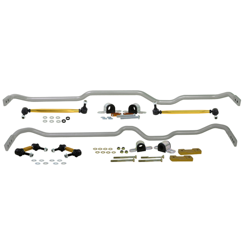 Whiteline F And R Sway Bar Vehicle Kit for Audi A3 8P/S3 8P/TT 8J/VW Golf R32 Mk5/Golf R Mk6 (BWK004)