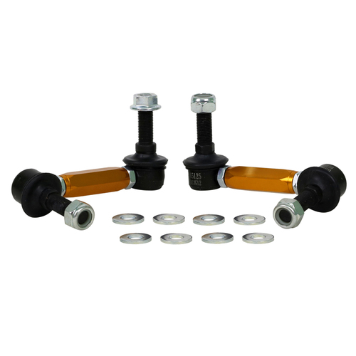 Whiteline Sway Bar Link 12mm Ball Stud, 110-135mm Length - Various Models Inc Mitsubishi/Nissan/Kia (KLC180-115)