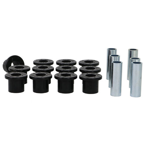 Whiteline Rear Spring Eye Front/Rear And Shackle Bushing for Ford Courier/Econovan/Mazda B, E Series (W71424)