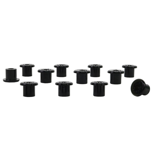 Whiteline Rear Spring Eye Front/Rear And Shackle Bushing for Jeep CJ Series CJ5, CJ6 (W72315)