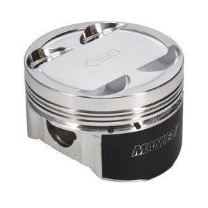 Manley 03-06 Mitsubishi Evo 8/9 4G63T 87mm +2.0mm Bore 8.5/9.0:1 Dish Extreme Duty Piston - Single - 617020CE-1