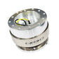 NRG Quick Release Gen 2.0 - Silver Shiny Body / Brushed Silver Ring - SRK-200SSL