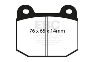 EBC 03-04 Infiniti G35 3.5 (Manual) (Brembo) Bluestuff Rear Brake Pads - DP51537NDX