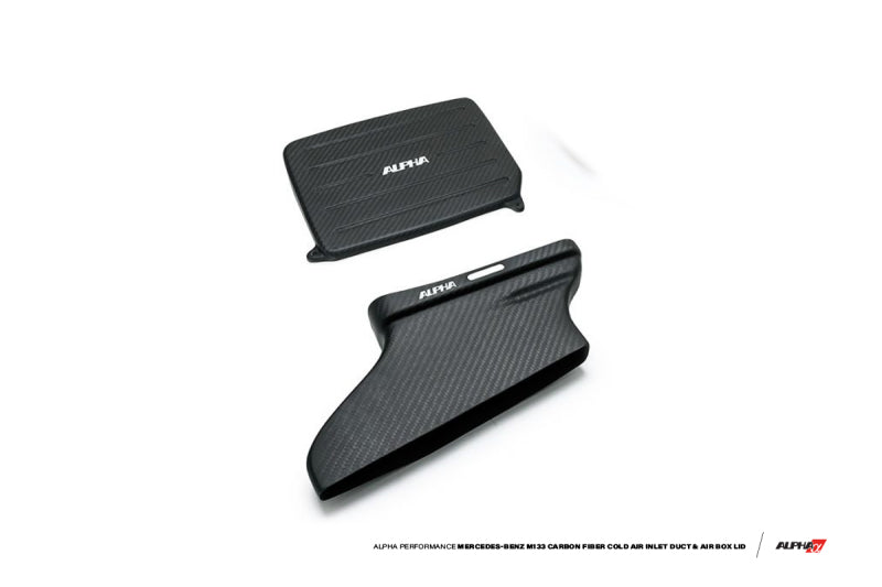 AMS Performance 14-18 Mercedes-Benz CLA 45 AMG 2.0T Alpha Cold Air intake w/Carbon Fiber Lid & Duct - ALP.19.08.0003-1