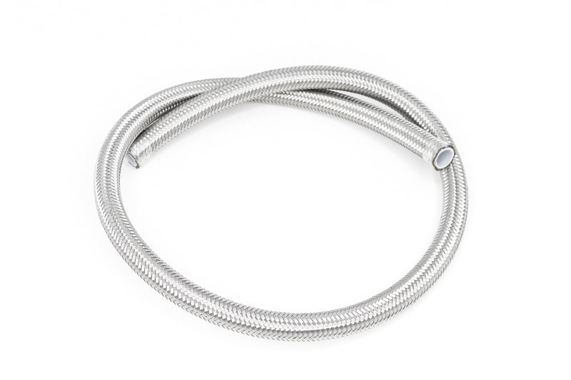 DeatschWerks 8AN SS Double Braided PTFE Hose 3 Feet - 6-02-0862-3