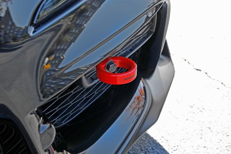 PERRIN 20-25 Toyota Supra Tow Hook Kit (Front) - Red - PTP-BDY-230RD