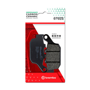 Brembo OE Honda Fes Carbon Ceramic Brake Pad - Rear - 07029