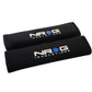 NRG Seat Belt Pads 2.7in. W x 11in. L (Black) Short - 2pc - SBP-27BK