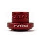 NRG Short Hub Adapter Toyota / Scion / Lexus - Matte Red - SRK-RL120H-RD