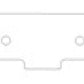Cometic Chrysler W2 Head V8 .020in Fiber Intake Manifold Gasket Set - C5569-020