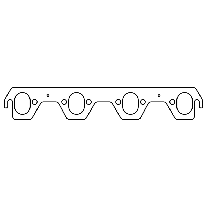 Cometic Ford Windsor V8 .043in Copper Exhaust Manifold Gasket Set - 1.750in x 1.270in Oval Port - C5154