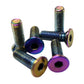 NRG Steering Wheel Screw Upgrade Kit (Conical) - Neochrome - SWS-100MC
