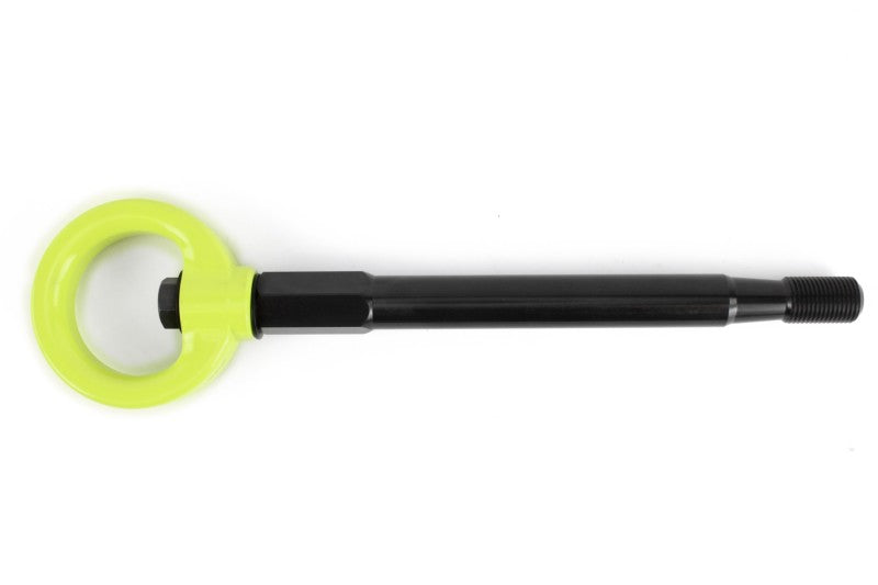 PERRIN 08-14 Subaru WRX & STI / 08-11 Impreza / 05-09 Legacy Tow Hook Kit (Front) - Neon Yellow - PSP-BDY-231NY