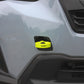 PERRIN 22-25 Subaru WRX / 18-23 Crosstrek / 20-25 OBXT Tow Hook Kit (Front) - Neon Yellow - PSP-BDY-237NY