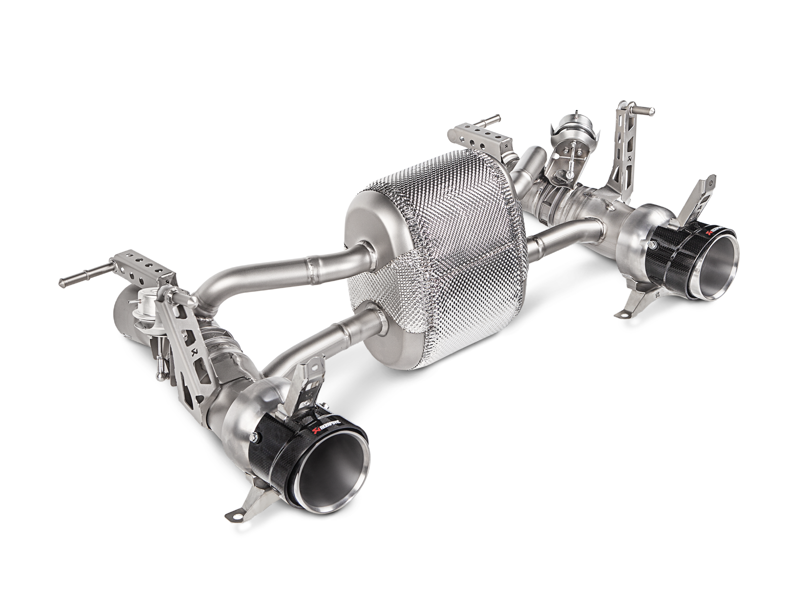 Akrapovic Slip-On Line (Titanium) - Ferrari 488 GTB/488 Spider 2019+ - MTP-FE488H - Revzone