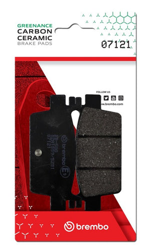 Brembo OE Kymco Ak Carbon Ceramic Brake Pad - Rear - 07121