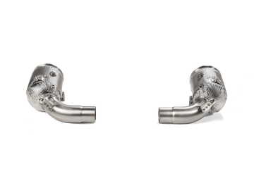 Akrapovic Link Pipe Set w Cat (SS) - Porsche 911 Carrera /S/4/4S/GTS/Cabriolet/Targa/Dakar (992) 2024+