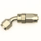 DeatschWerks 6AN Female Swivel 45-Degree Hose End CPE - 6-02-0802